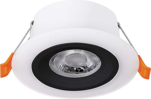 Faretto-Ad-Incasso-Contemporaneo-Calonge-Policarbonato-Nero-Led-Integrato-4,8W
