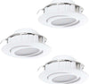 Faretto-Ad-Incasso-Contemporaneo-Pineda-In-Policarbonato-Bianco-3-Luci-Led-4,9W