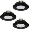 Faretto-Ad-Incasso-Contemporaneo-Pineda-Policarbonato-Nero-3-Luci-Led-4,9W