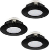 Faretto-Ad-Incasso-Contemporaneo-Pineda-Policarbonato-Nero-3-Luci-Led-4,9W