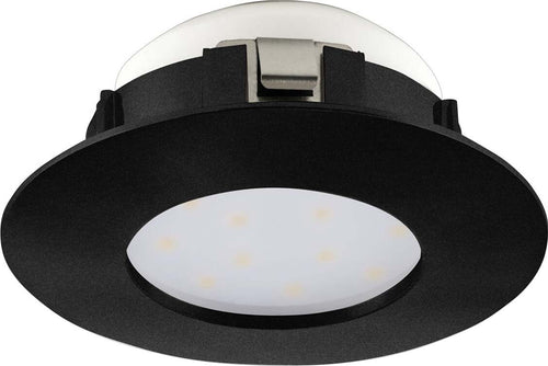 Faretto-Ad-Incasso-Contemporaneo-Pineda-Policarbonato-Nero-Led-Integrato-4,9W