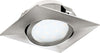 Faretto-Ad-Incasso-Contemporaneo-Pineda-Policarbonato-Nichel-Satinato-3-Led-4,9W