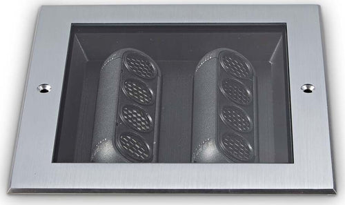 Faretto-Ad-Incasso-Contemporaneo-Taurus-Metallo-Grigio-Led-14W-3000K-Ip67