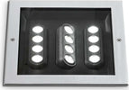 Faretto-Ad-Incasso-Contemporaneo-Taurus-Metallo-Grigio-Led-20W-3000K-Ip67