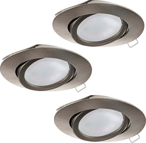 Faretto-Ad-Incasso-Contemporaneo-Tedo-Alluminio-Nichel-Satinato-3-Luci-Gu10-4,6W