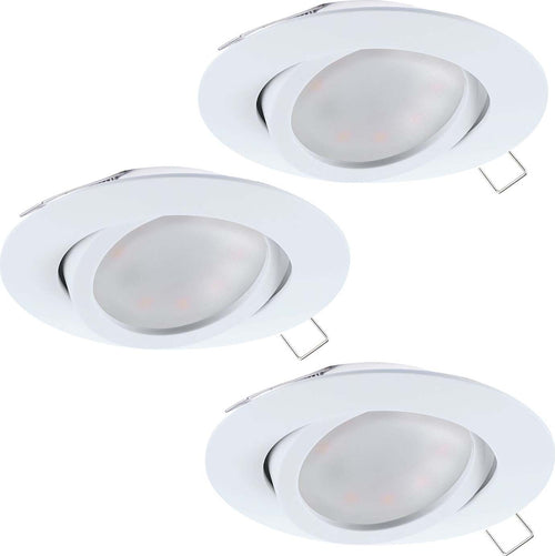 Faretto-Ad-Incasso-Contemporaneo-Tedo-In-Alluminio-Bianco-3-Luci-Gu10-4,6W