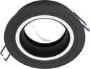 Faretto-Ad-Incasso-Moderno-Carosso-Alluminio-Nero-1-Luce-Gu10-35W-Ip20