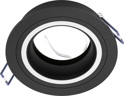 Faretto-Ad-Incasso-Moderno-Carosso-Alluminio-Nero-1-Luce-Gu10-35W-Ip20