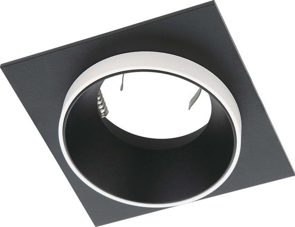 Faretto-Ad-Incasso-Moderno-Carosso-In-Alluminio-Nero-1-Luce-Gu10-35W-Ip20