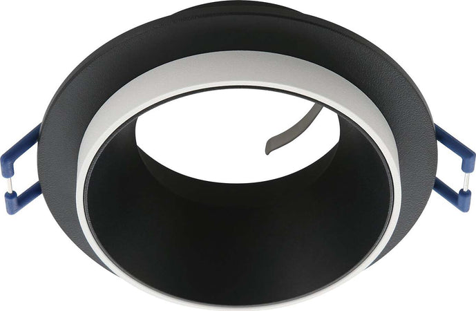 Faretto-Ad-Incasso-Moderno-Carosso-In-Alluminio-Nero-1-Luce-Gu10-35W