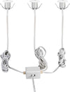 Faretto-Ad-Incasso-Moderno-Chango-In-Alluminio-Bianco-3-Luci-Led-1W-3000K