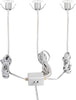 Faretto-Ad-Incasso-Moderno-Chango-In-Alluminio-Bianco-3-Luci-Led-1W-3000K