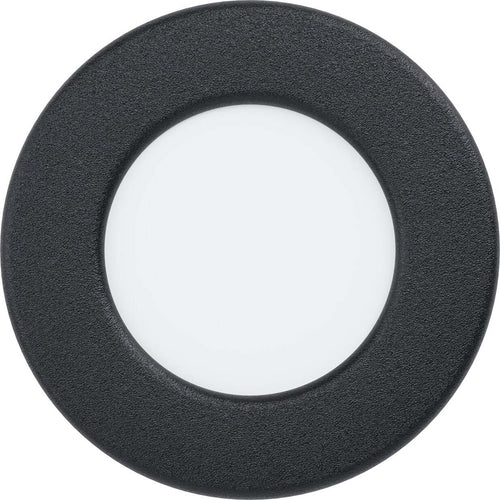 Faretto-Ad-Incasso-Moderno-Fueva-5-Acciaio-Nero-Led-Integrato-2,7W-3000K