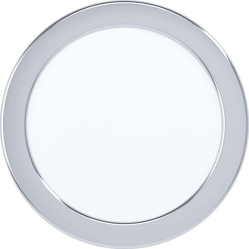 Faretto-Ad-Incasso-Moderno-Fueva-5-In-Acciaio-Cromo-Led-Integrato-11W-3000K