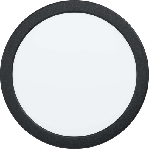 Faretto-Ad-Incasso-Moderno-Fueva-5-In-Acciaio-Nero-Led-Integrato-17W-3000K