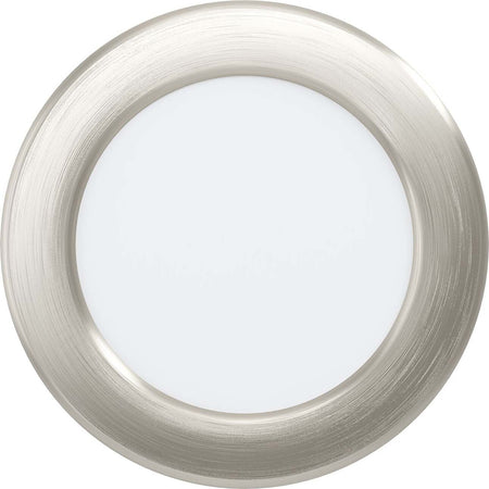 Faretto-Ad-Incasso-Moderno-Fueva-5-In-Acciaio-Nichel-Satinato-Led-5,5W-Ip20