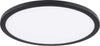 Faretto-Ad-Incasso-Moderno-Fueva-Flex-In-Alluminio-Nero-Led-Integrato-22W-3000K