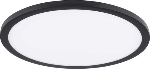 Faretto-Ad-Incasso-Moderno-Fueva-Flex-In-Alluminio-Nero-Led-Integrato-22W-3000K