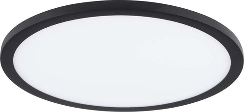 Faretto-Ad-Incasso-Moderno-Fueva-Flex-In-Alluminio-Nero-Led-Integrato-22W-4000K