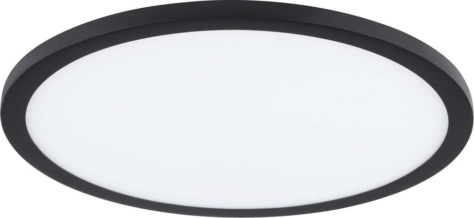 Faretto-Ad-Incasso-Moderno-Fueva-Flex-In-Alluminio-Nero-Led-Integrato-22W-4000K