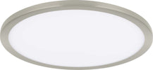 Faretto-Ad-Incasso-Moderno-Fueva-Flex-In-Alluminio-Nichel-Satinato-Led-22W