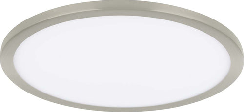 Faretto-Ad-Incasso-Moderno-Fueva-Flex-In-Alluminio-Nichel-Satinato-Led-22W