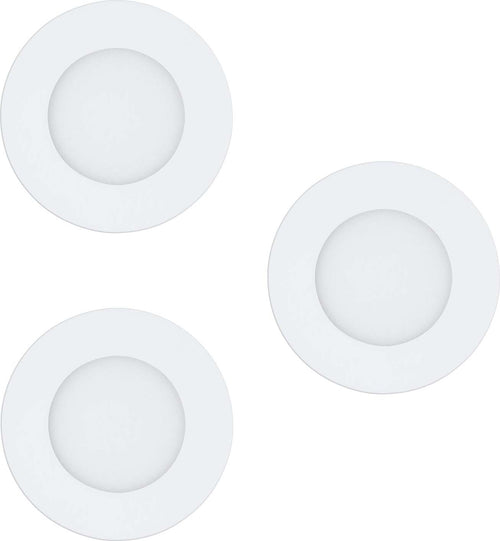 Faretto-Ad-Incasso-Moderno-Fueva-Z-In-Acciaio-Bianco-3-Luci-Led-2,8W-2700-6500K