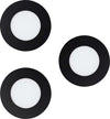 Faretto-Ad-Incasso-Moderno-Fueva-Z-In-Acciaio-Nero-3-Luci-Led-2,8W-2700-6500K