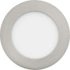 Faretto-Ad-Incasso-Moderno-Fueva-Z-In-Acciaio-Nichel-Satinato-Led-Integrato-5,4W