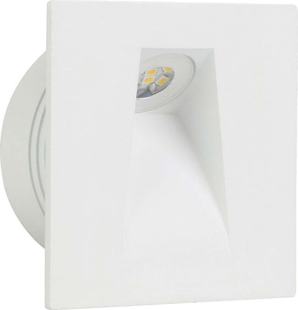 Faretto-Ad-Incasso-Moderno-Mecinos-In-Acciaio-Bianco-Led-Integrato-2W-3000K