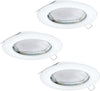 Faretto-Ad-Incasso-Moderno-Peneto-In-Acciaio-Bianco-3-Luci-Gu10-2,8W