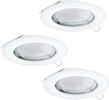 Faretto-Ad-Incasso-Moderno-Peneto-In-Acciaio-Bianco-3-Luci-Gu10-2,8W