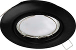 Faretto-Ad-Incasso-Moderno-Peneto-In-Acciaio-Nero-1-Luce-Gu10-4,6W