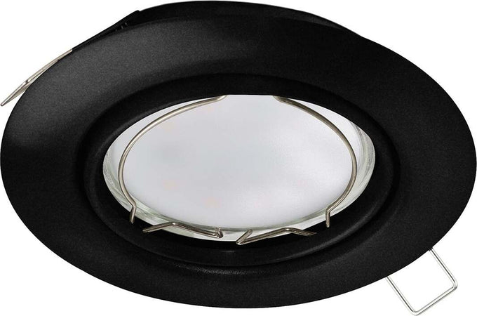 Faretto-Ad-Incasso-Moderno-Peneto-In-Acciaio-Nero-1-Luce-Gu10-4,6W