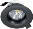 Faretto-Ad-Incasso-Moderno-Saliceto-Alluminio-Nero-Led-Integrato-6W-2700K-Ip20