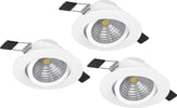 Faretto-Ad-Incasso-Moderno-Saliceto-In-Alluminio-Bianco-3-Luci-Led-6W-2700K
