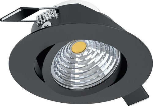 Faretto-Ad-Incasso-Moderno-Saliceto-In-Alluminio-Nero-Led-Integrato-6W-2700K