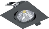 Faretto-Ad-Incasso-Moderno-Saliceto-In-Alluminio-Nero-Led-Integrato-6W-4000K