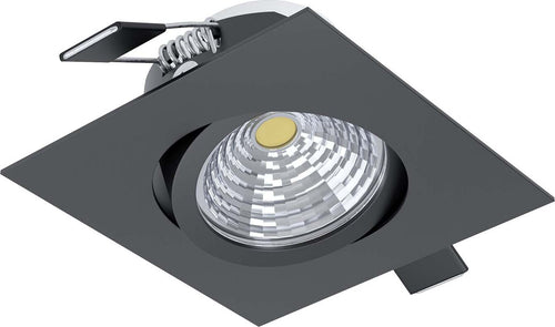 Faretto-Ad-Incasso-Moderno-Saliceto-In-Alluminio-Nero-Led-Integrato-6W-4000K