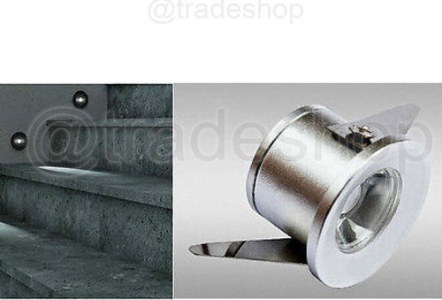 FARETTO AD INCASSO SEGNAPASSO A LED 1W 220V LUCE FREDDA CALDA PUNTO LUCE SCALE  Trade Shop italia - Napoli, Commerciovirtuoso.it