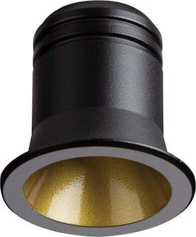 Faretto-Ad-Incasso-Virus-Alluminio-Nero-E-Oro-Led-3W-3000K-Luce-Calda