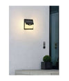 Faretto Applique Led A Parete Con Pannello Solare Luce Calda 3000k Ip65 So-a3-c