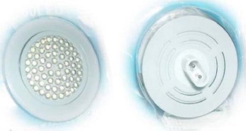 FARETTO BIANCO DA INCASSO 48 LED 4W 4 WATT 230V LUCE CALDA 3500K KELVIN  Trade Shop italia - Napoli, Commerciovirtuoso.it