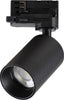Faretto-Binario-Byte-Metallo-Nero-1-Luce-Gu10-7W-3000K-Luce-Calda