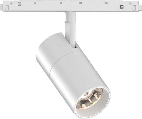 Faretto-Binario-Singolo-Ego-Alluminio-Bianco-1-Luce-19W-3000K-Luce-Calda-1-10V