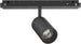 Faretto-Binario-Singolo-On-Off-Ego-Alluminio-Nero-1-Luce-8W-3000K-Luce-Calda