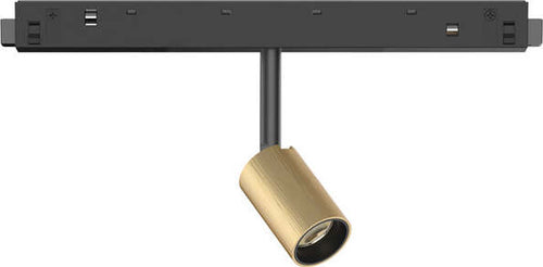 Faretto-Binario-Singolo-On-Off-Ego-Alluminio-Ottone-1-Luce-3W-3000K-Luce-Calda