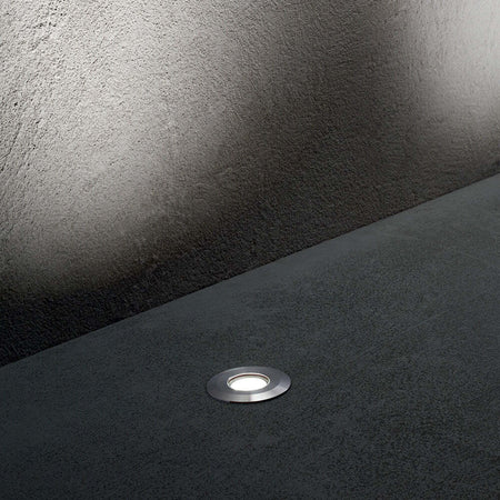 Faretto-Calpestabile-15°-Moderno-Park-Metallo-Cromo-Led-4,8W-4000K-Luce-Naturale