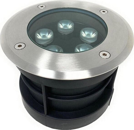 Faretto-Calpestabile-Da-Terra-Segnapassi-5-Watt-Led-Luce-Calda-In-Acciaio-Ip67