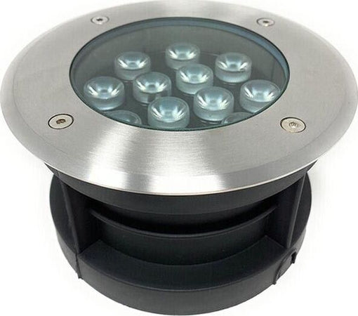 Faretto-Calpestabile-Da-Terra-Segnapassi-Carrabile-12-W-Led-Luce-Naturale-Ip67